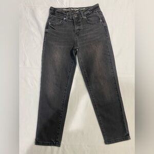 Size 8 Girl Cat & Jack Black Jeans: Ankle Straight